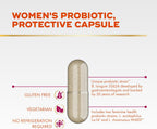 Align Probióticos de doble acción para mujer, probióticos vaginales...