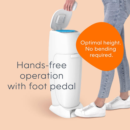 Cubeta contenedora pañales sucios con tecnología antiolor Playtex,...
