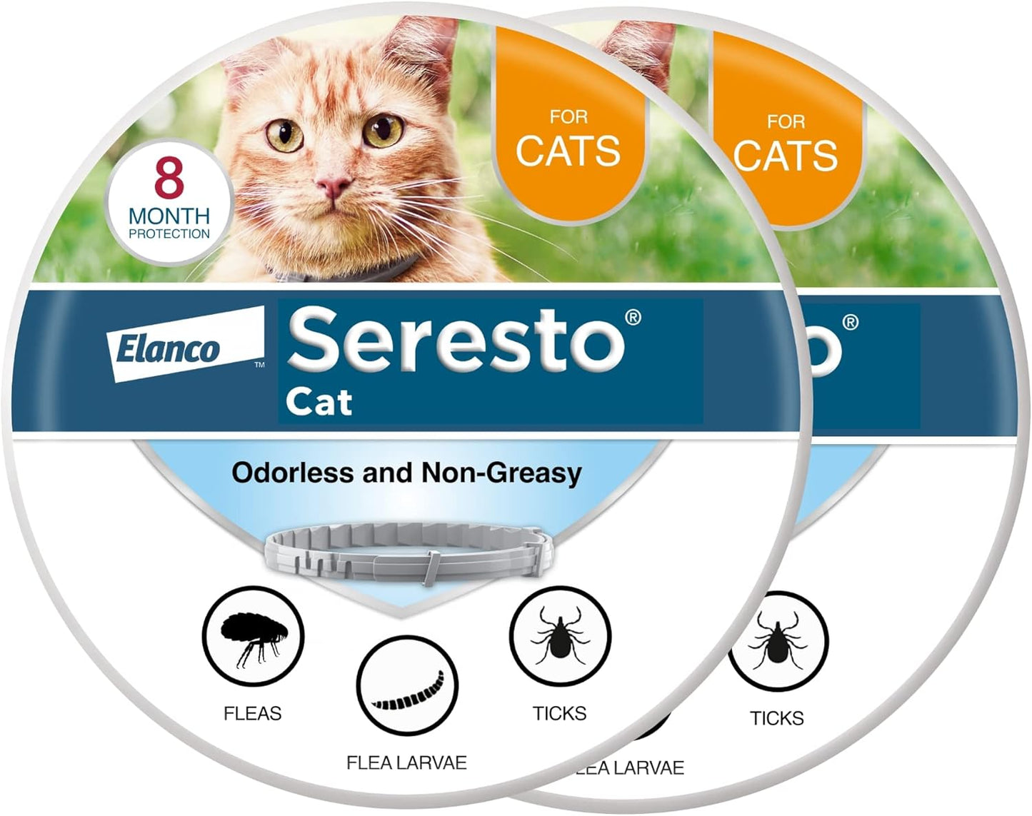 Seresto Collar para tratamiento y prevención de pulgas y garrapatas...