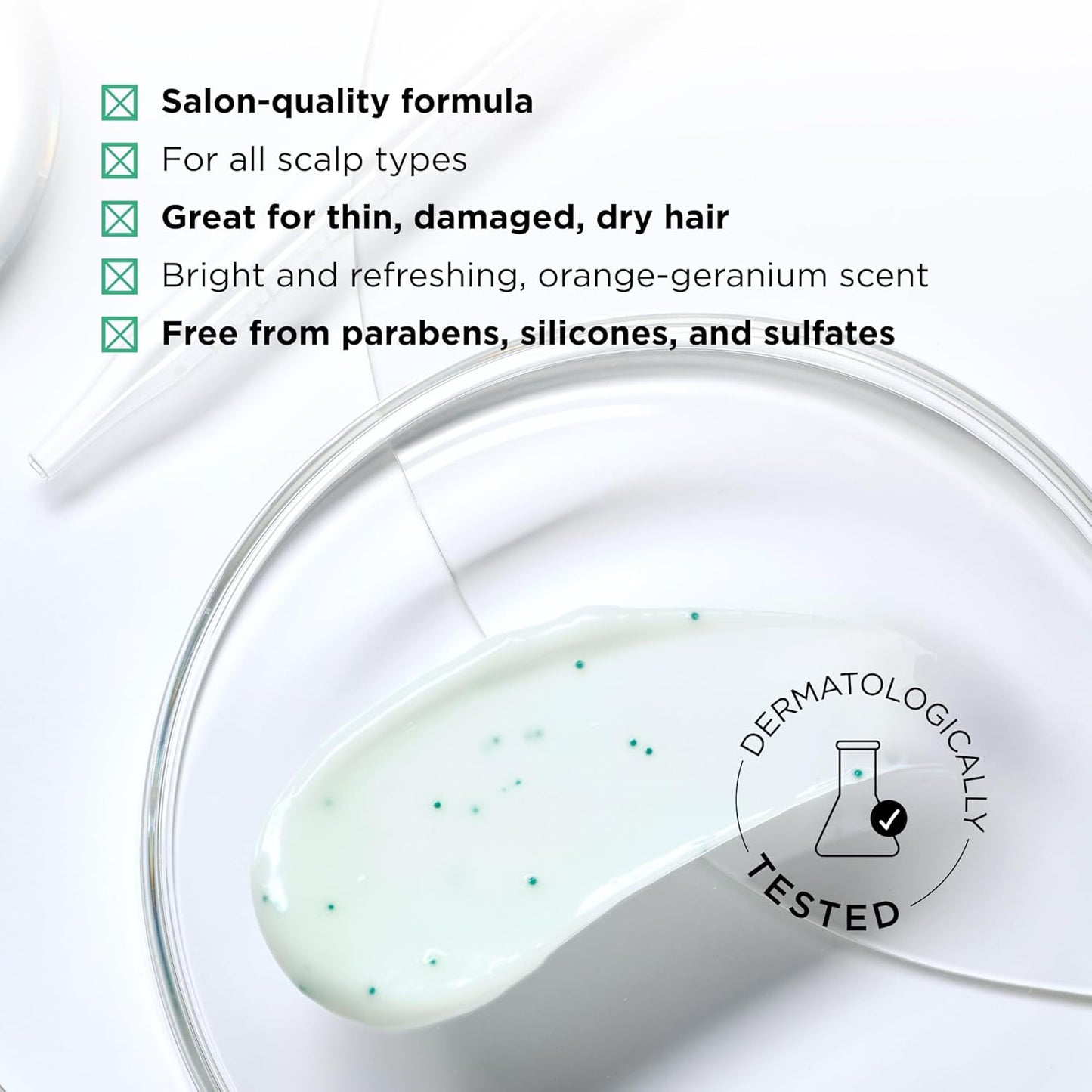 Acondicionador para engrosar el cabello de Dr. Groot para la pérdida del cabello, cabello delgado, cuidado capilar coreano, tratamiento del cuero cabelludo con biotina, clínicamente probado, cabello