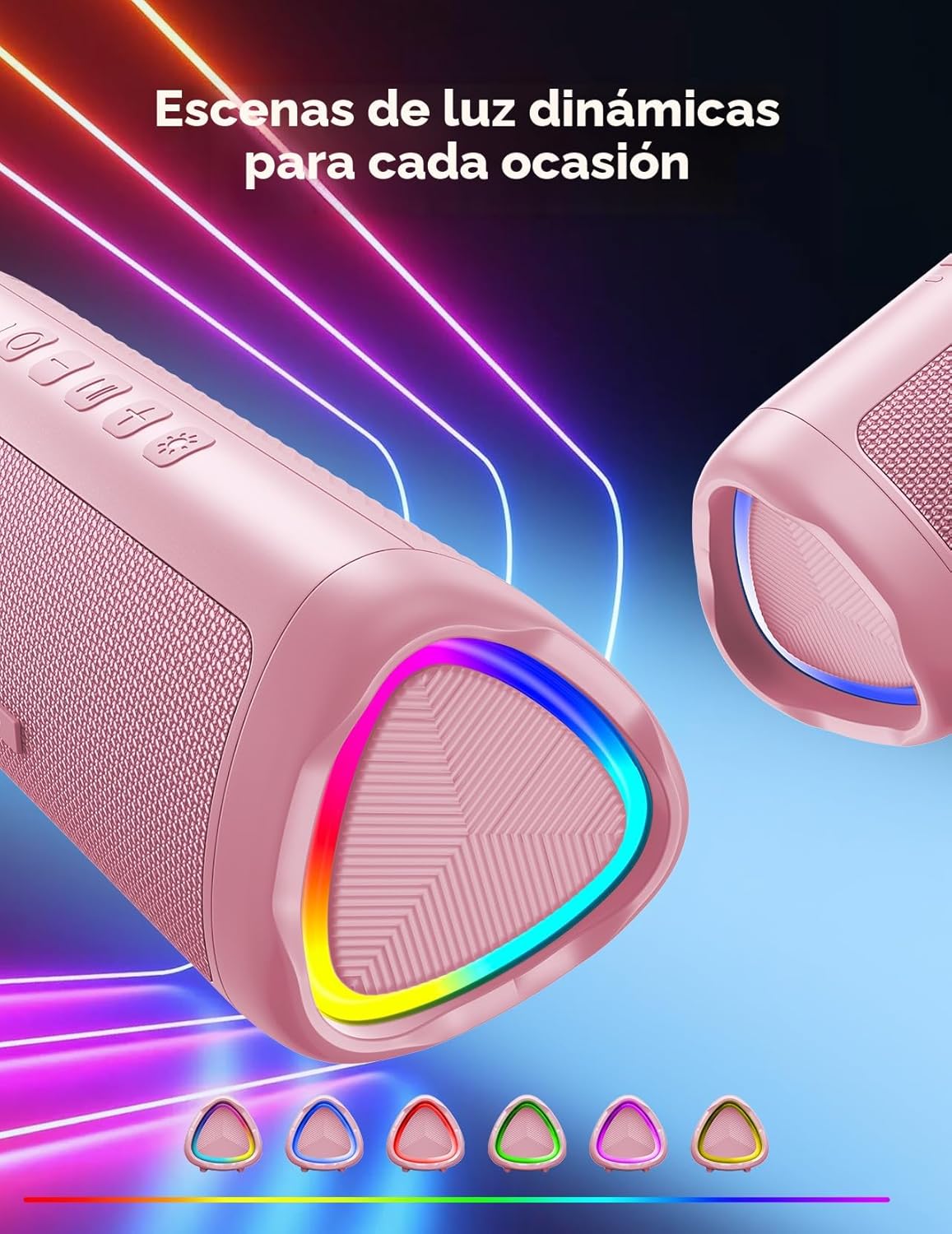BolaButty Altavoz Bluetooth con sonido HD, inalámbrico portátil, IP...