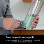 Ninja Blast Batidora portátil, inalámbrica, recipiente de 18 onzas,...
