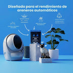 BoxiePro Bot - Arena probiótica para gatos, caja automática para co...