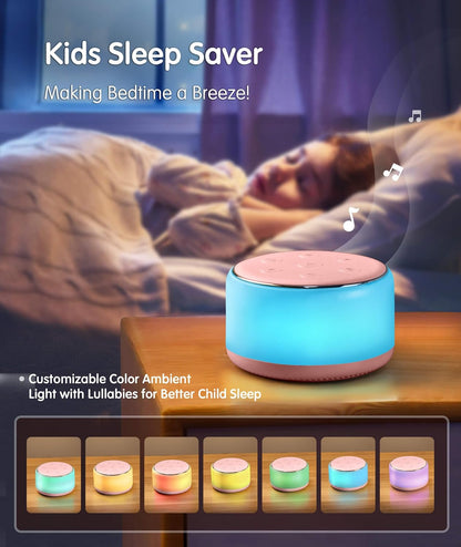 FamiSym Máquina de sonido portátil para bebés y niños que duermen,...