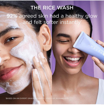 TATCHA The Rice Wash, Jumbo | Limpiador facial en crema suave, elim...