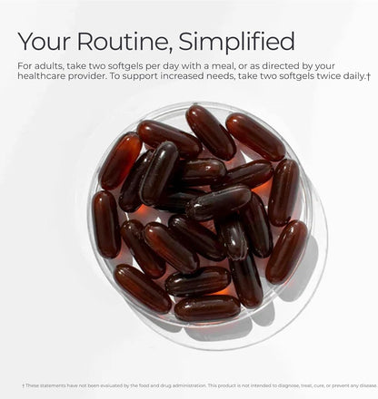 Livingood Daily Omega 3 6 9 Plus Curcumina de cúrcuma - Suplemento...