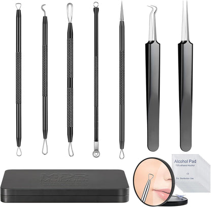 Meidaier Kit de eliminación de puntos negros, extractor de comedona...