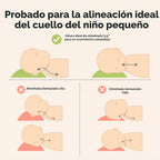 KeaBabies Paquete de 2 almohadas para niños de 2 años a 5,14 x 20 p...