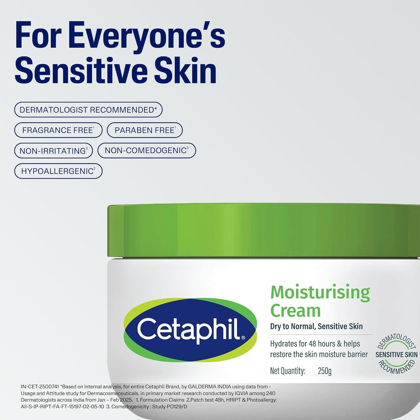 Cetaphil - Crema hidratante para cara y cuerpo, crema hidratante pa...