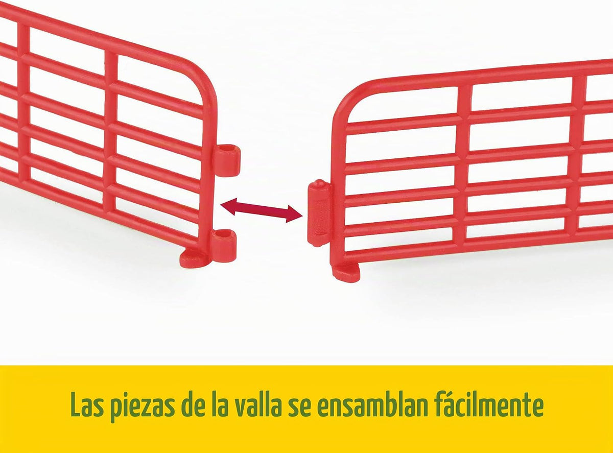 TOMY John Deere - Juego de juguetes de granja fundidos a presión, escala 1:64, incluye animales de granja, cobertizo de máquina, tractores de juguete, camiones de juguete y herramientas de granja