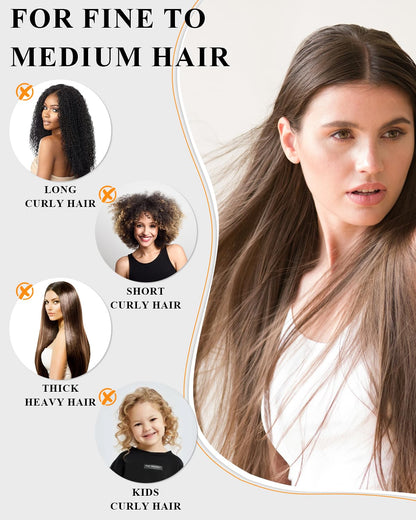 Cepillo de pelo liso para suavizar el encrespamiento de los bordes, domesticar las colas de caballo, moños elegantes, cepillo de cerdas de jabalí para cabello fino/mediano de mujeres y hombres