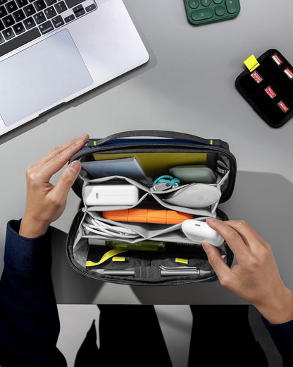 tomtoc Organizador Electrónico de Accesorios Bolsa Técnica para Car...