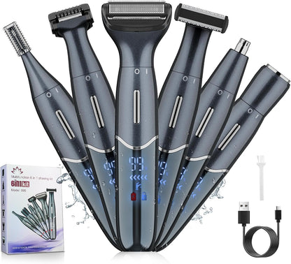 Manscape - Recortadora de bolas para hombres, recortadora de vello...