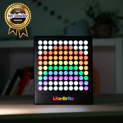 Lite-Brite Touch - Crea, Juega y Anima - Juguete Portátil de Aprend...