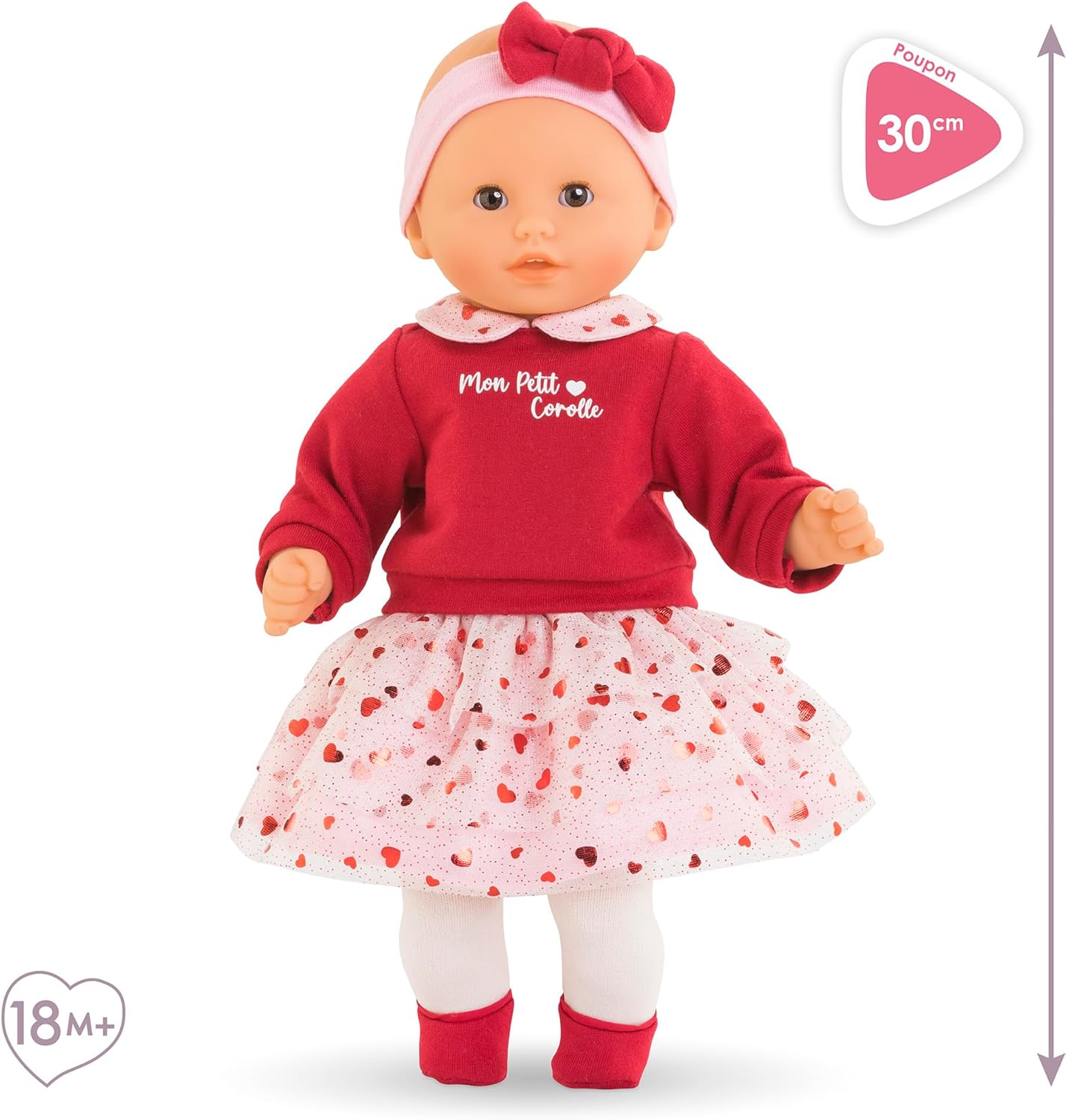 Corolle Margaux Petals - Muñeca bebé niño suave de 12" con arom...