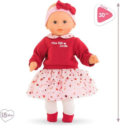 Corolle Margaux Petals - Muñeca bebé niño suave de 12" con arom...