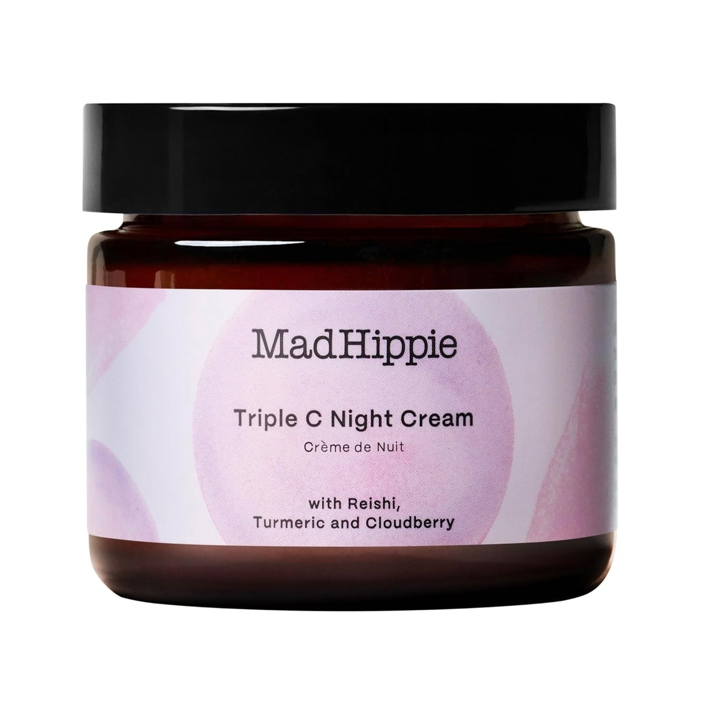 Mad Hippie Crema de noche Triple C – Hidratante facial, iluminadora de la piel, cuidado de la piel antienvejecimiento con 3 formas de vitamina C, 2.1 onzas