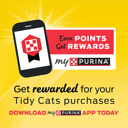 Purina Tidy Cats - Arena aglutinante para gatos, control de olores,...