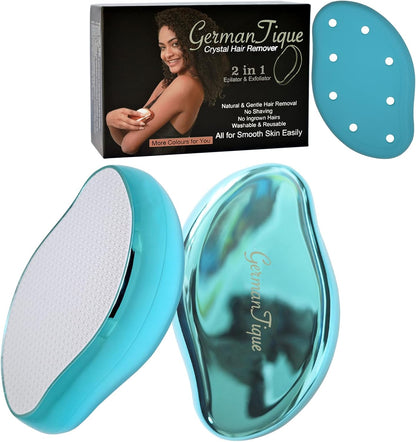 Germantique Borrador de Pelo de Cristal, Removedor de Pelo Natural...