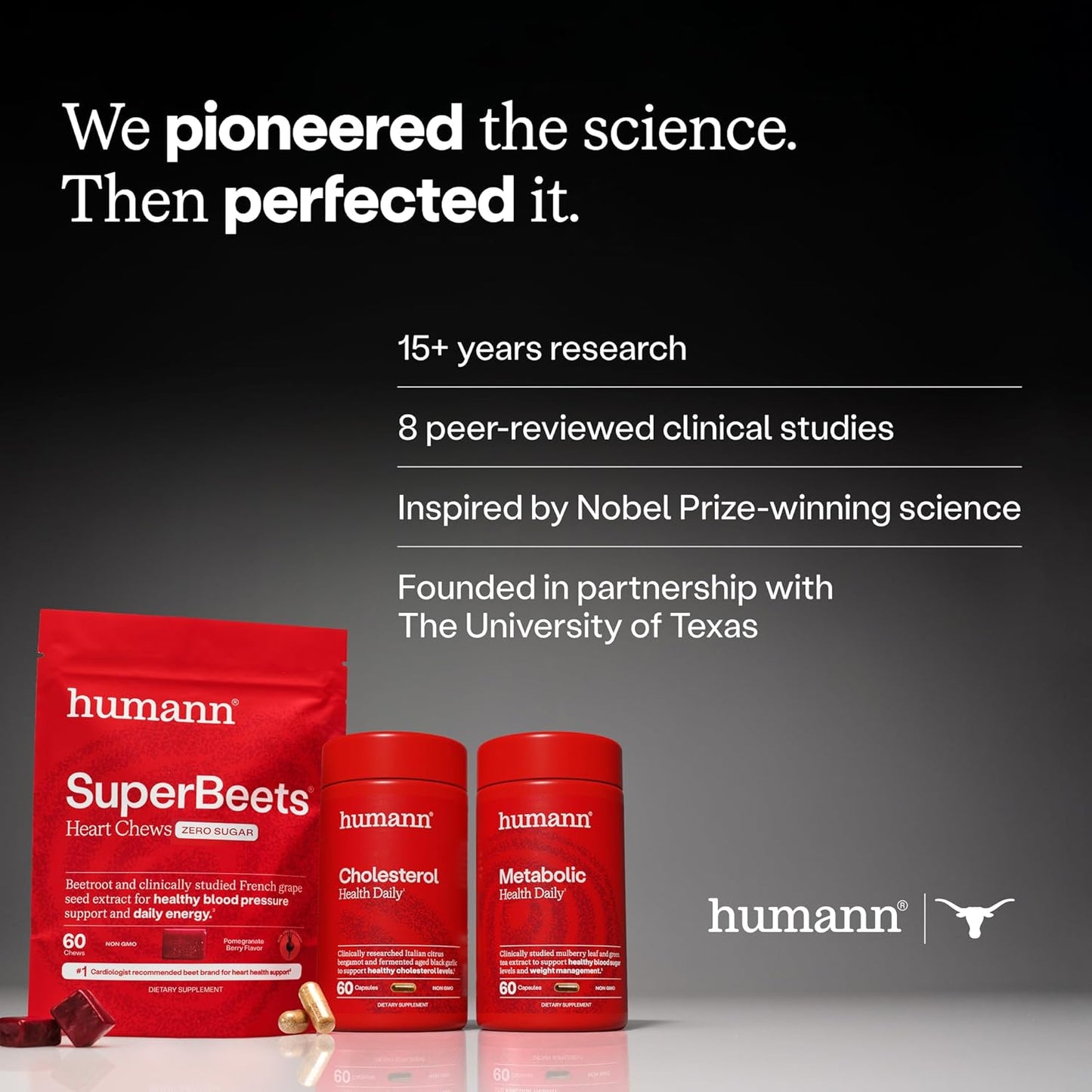 Humann SuperBeets Gomitas para el Corazón, Apoyo al Óxido Nítrico y...