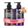 KUNDAL Juego de champú y acondicionador coreano, [rosa inglesa], ca...