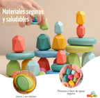 OESSUF Rocas Apilables 26 Piezas Bloques de Apilamiento Piedras de...