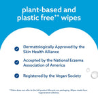 WaterWipes Sensitive+ Toallitas 3 en 1 para Recién Nacidos y Bebés,...