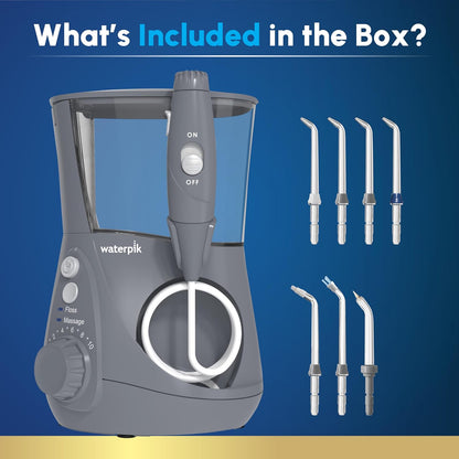 Waterpik Aquarius - Hilo dental de agua para limpieza de dientes, e...