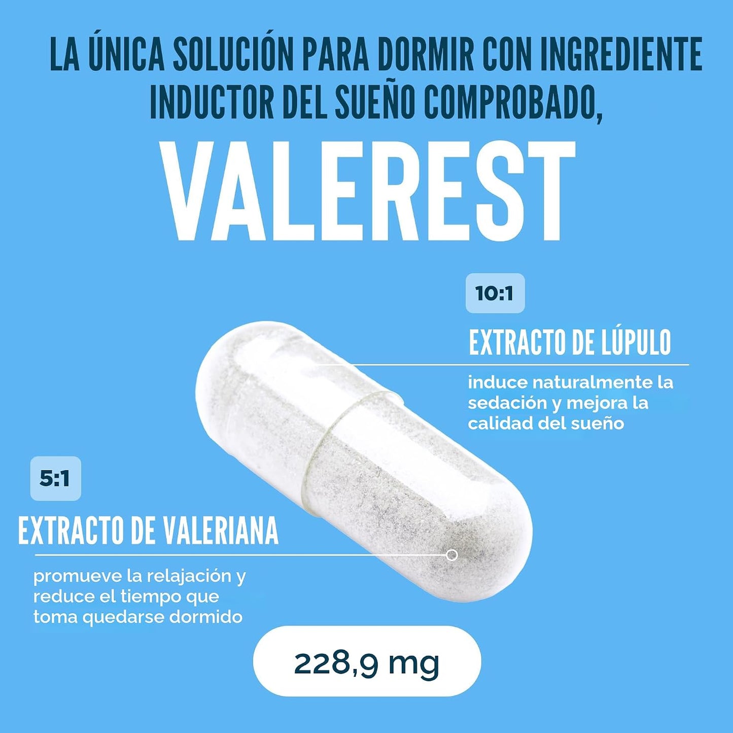 Ayuda para dormir Relaxium para adultos, melatonina 5 mg con glicin...
