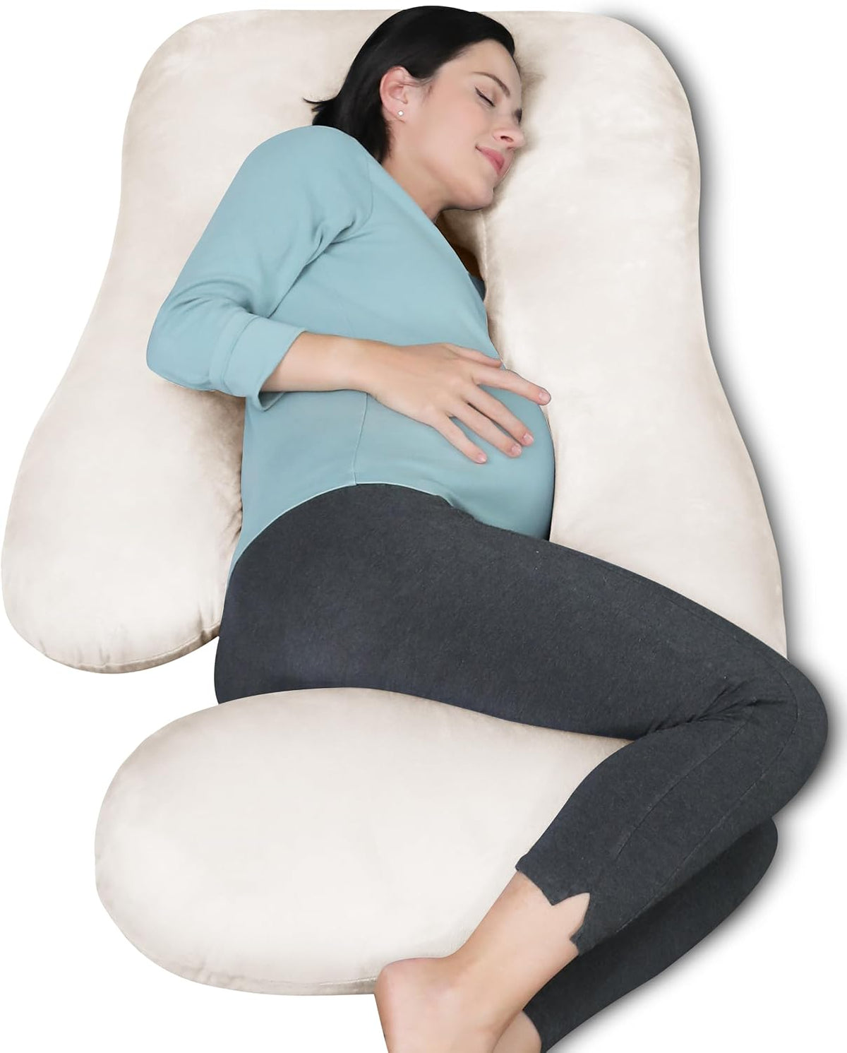 MOON PARK - Almohadas de embarazo y maternidad de cuerpo completo p...