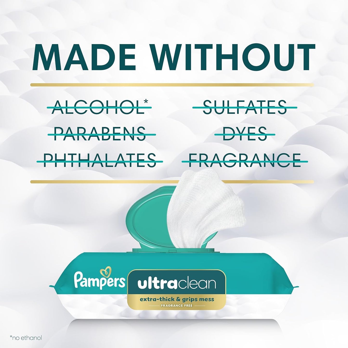 Pampers Toallitas ultra limpias para bebés (anteriormente "libr...