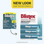 Blistex Bálsamo labial medicado, 0.15 onzas, 3 unidades (paquete de...