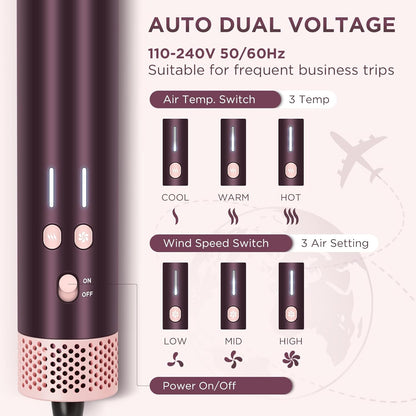 MaxAIR 2.0, PARWIN PRO BEAUTY Travel Dual Voltage Multi-Styler Set...