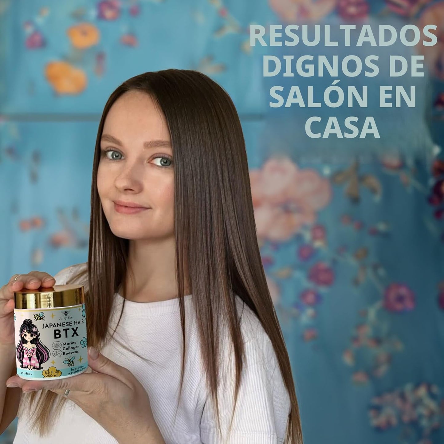 Jumybee Mascarilla japonesa BTX para cabello dañado B-TOX - Tratami...