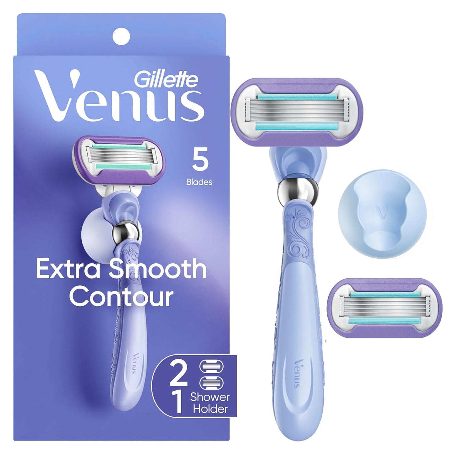 Gillette Venus Extra Smooth Maquinilla de afeitar Swirl para mujer...