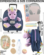 Naturally KIDS Maleta para niños pequeños con. Juguete de peluche d...