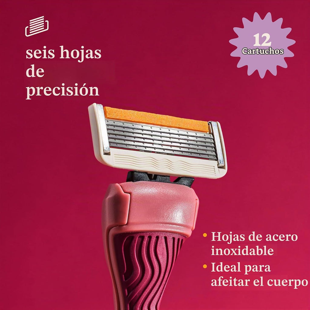 Dollar Shave Club Para mujeres | Recambios de maquinilla de afeitar...