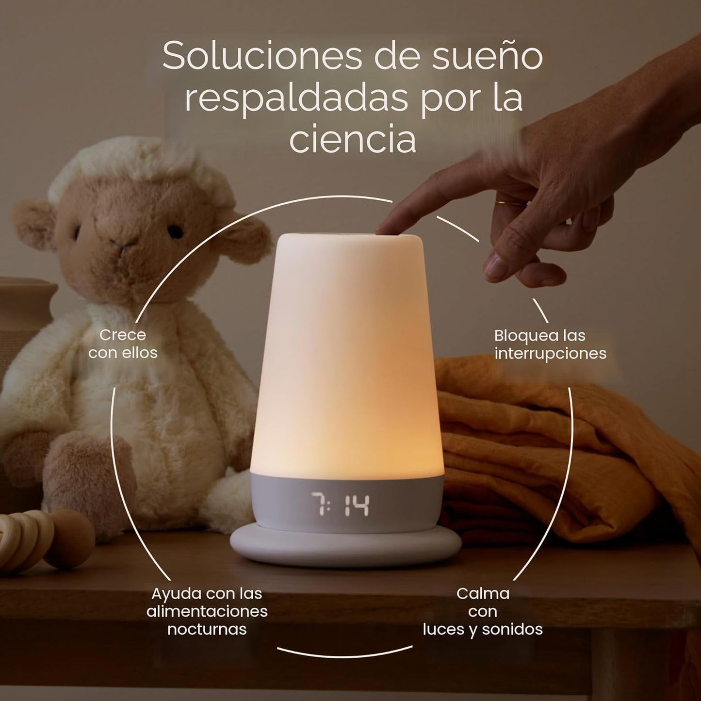 Hatch Rest Baby - Máquina de sonido para bebé, luz nocturna | 2ª ge...