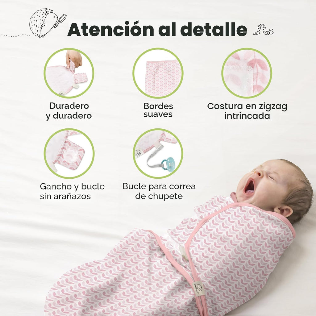 KeaBabies Paquete de 3 pañales orgánicos para recién nacidos, 0.5 T...