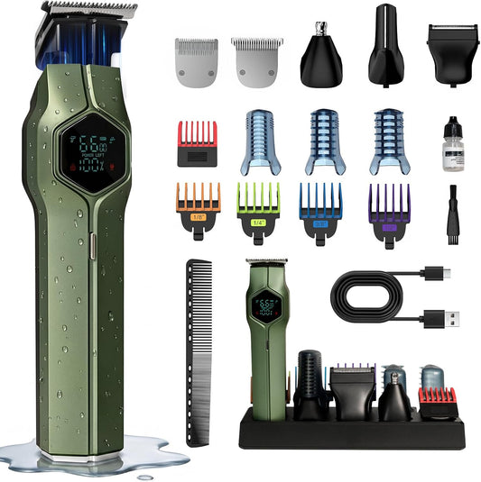 TRIMX Cortadora de barba para hombres, cabezales magnéticos de repu...