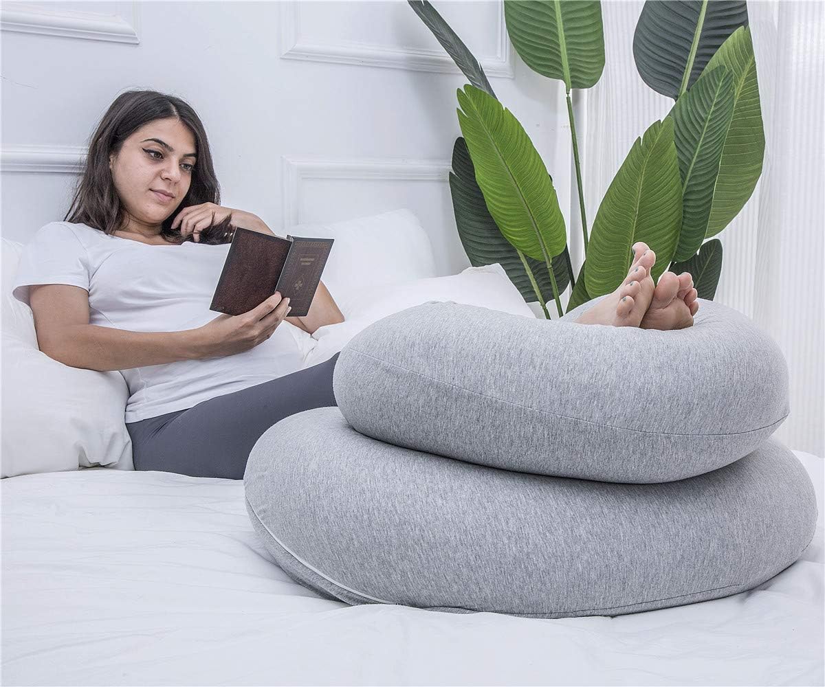 1 MIDDLE ONE Almohada de embarazo, almohada de cuerpo completo en f...