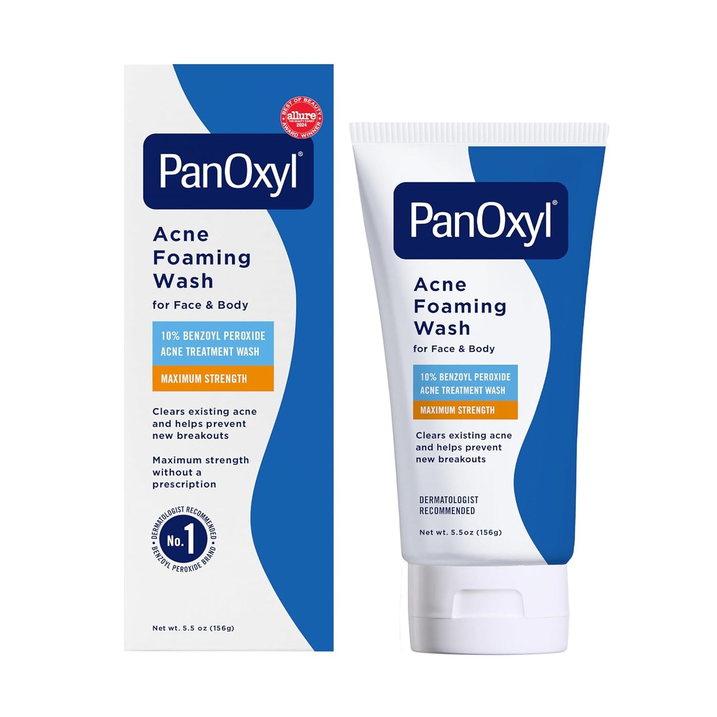 PanOxyl Jabón Espumoso para el Acné con Peróxido de Benzoilo 10% de...