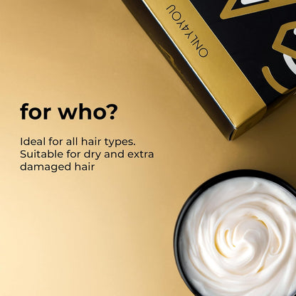 ONLY4HAIR Mascarilla reparadora capilar con aceite de argán