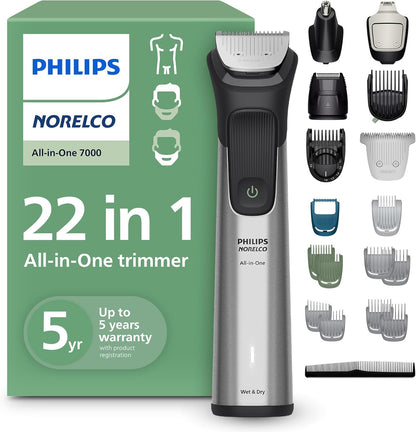 Norelco Philips MG7975\/49 - Cortadora eléctrica de 22 piezas, seri...
