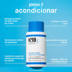 K18 Damage Shield - Juego de champú y acondicionador, color seguro,...