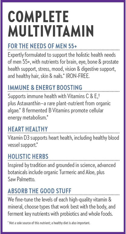 New Chapter Multivitamínico 55+, extra B6 y B12, D3, astaxantina, v...