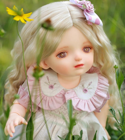 Cloveray Muñecas BJD, muñeca articulada escala 1\/4 con 15 articula...