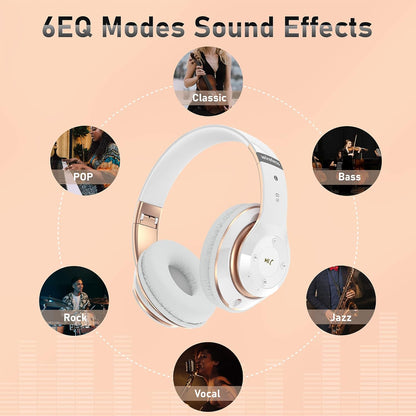 Falebare Auriculares Bluetooth Sobre la Oreja, Auriculares Inalámbr...