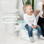 Orinal Real Feel 2 en 1 con almacenamiento para toallitas, sonidos...