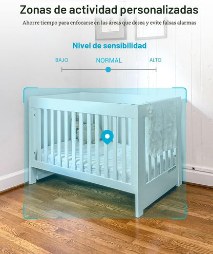blurams Cámaras 5G para seguridad en el hogar, cámara 2K para masco...